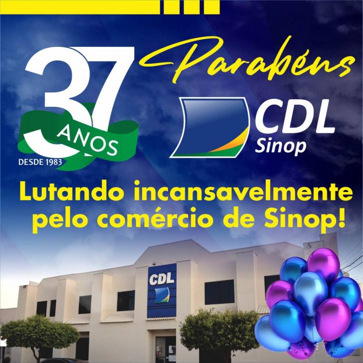 CDL SINOP MARCA A VIRADA COM SORTEIO DE 25 PREMIOS :: Câmara de Dirigentes  Lojistas de SINOP