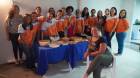 Grupo de mulheres participa de curso para confecção de salgados, parceria SENAC/CDL