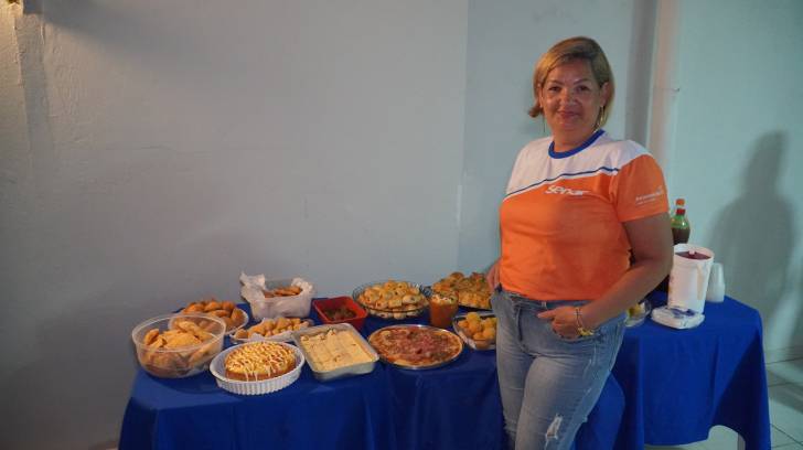 Curso de Salgados, parceria SENAC/CDL