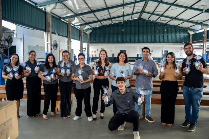 CDL Sinop leva alegria e chocolate em ação de Páscoa na APAE
