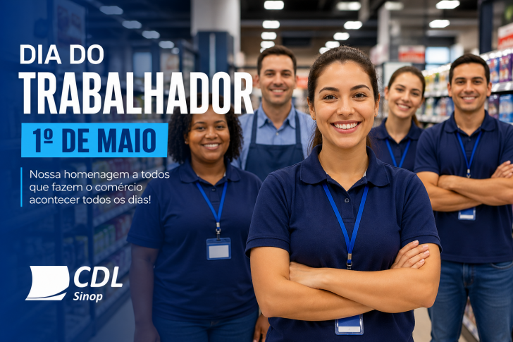 1º de maio: Convenção Coletiva proíbe abertura do comércio em Sinop no Dia do Trabalhador