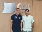 Presidente da CDL Sinop recebe deputado Diego Guimarães