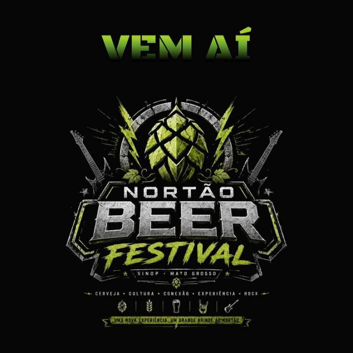Nortão Beer Festival reúne cerveja artesanal, rock e cultura em 12 horas de experiência em Sinop